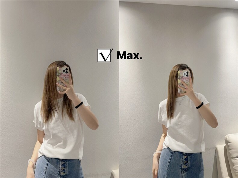 短袖t恤女款休闲时尚百搭洋气减龄显瘦上衣夏季,女装T恤,沐策羊绒