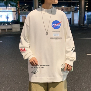半高领毛衣男士大码针织衫男毛线衣男 M18243-P45 加绒款-P65图片
