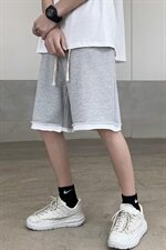 夏季男士短裤潮流五分裤宽松休闲百搭中裤1008-L，男装休闲裤，星座1008