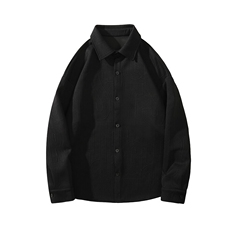 特批32无差价图案已注册秋季新款大码小众翻领男长袖衬衫外套C804，男装衬衫，电商A001