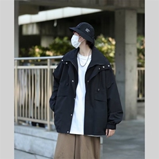 外套男2024春秋冬季美式复古飞行夹克工装冲锋衣棉服W6444-P72，男装夹克，星座512-2