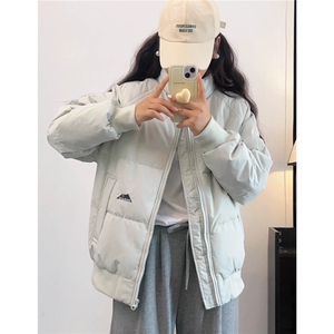 新款立领羽绒棉服女冬季韩版轻薄保暖宽松面包服外套M3347-P65图片