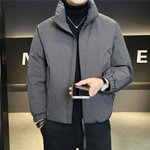 大货数据男士羽绒服标50保暖外套纯色上衣 B317/86562/P195图片
