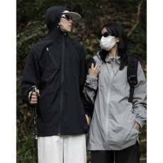 防晒衣服男夏天冲锋衣户外钓鱼外套潮牌夏季薄款夹克F02-P40，男装夹克，星座308B-1