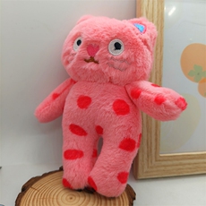 粉色波点猫