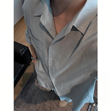 雾霾蓝上衣