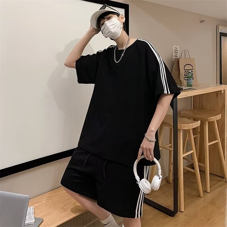 C303P33夏装男女休闲运动套装户外沙滩运动装跑步套装,男装休闲套装,星座512-6