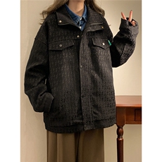 1美式大码M-5XL面52%棉45%涤3%氨纶工装夹克男JK8740P125控168，男装夹克，星座226-2