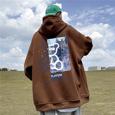 360克华棉加厚高品质连帽卫衣P50加绒60-WY0183棉65%聚酯纤维35%，男装卫衣，电商A426-1(原A430-1)