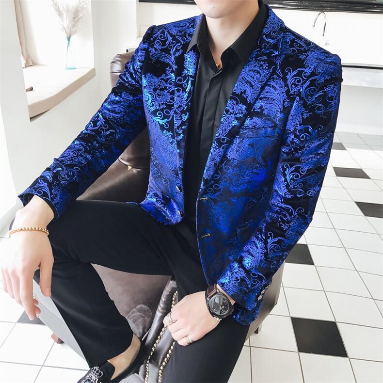 【春款】欧版英伦风大码店主风西装西服男D219-7773,男装西服,电商A199(原D219）