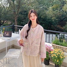档口现货2026春秋新款女装新中式闲风衣短外套507-p160-k238，女装短外套，2C266