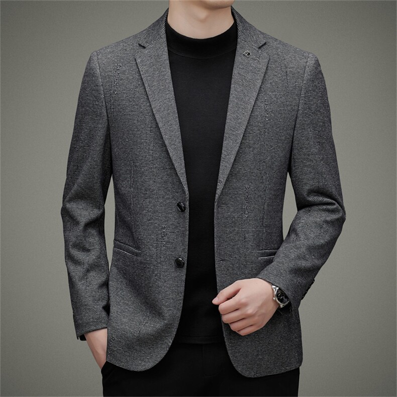 DJ2226钱塘2020-3秋冬季新款商务休闲简约中年男士西服货稳P152,男装西服,钱塘207-3