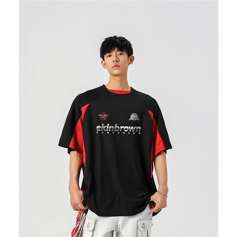 1速干美式投篮街头印花球服大码M-5XL短袖T恤男DX78028P50控78,男装T恤,星座226-2
