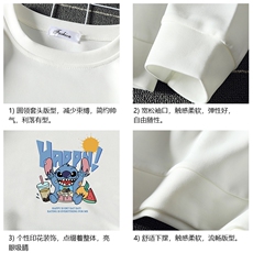 T4077-P25加绒P35简约帅气百搭长袖t恤男大码胖子卫衣薄外套，男装卫衣，电商A040A