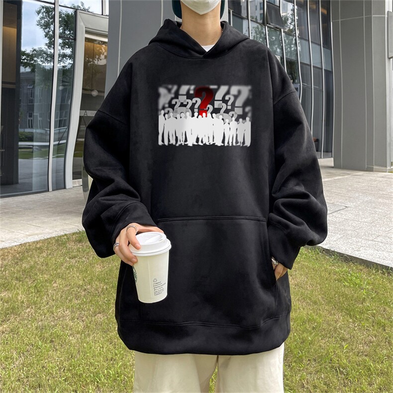 23/秋季360G麂皮绒印花宽松休闲连帽卫衣JWY3272P50控69,男装卫衣,电商B370