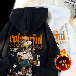 龙年卫衣 冬季美式加绒加厚卫衣外套DL1727常规特P35加绒特40图片