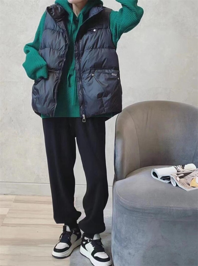 无袖马甲，女装马甲，兜火