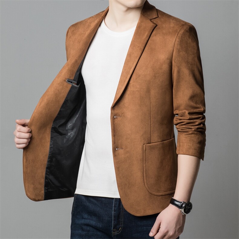 BV703钱塘2020-2秋季时尚修身男士西服商务休闲外套数据好P145,男装西服,钱塘207-2