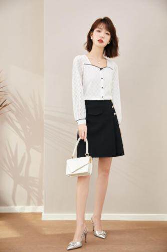 2021秋季新品韩版蕾丝上衣，其它，秋子丰色(1F)