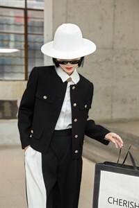 金纺毛感斜纹面料图片