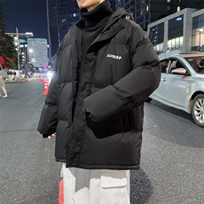 2025冬季新款连帽加厚大码宽松棉服潮XZ102A-4-9031-85，男装棉衣，星座211-2