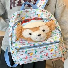 小狗双肩包可爱卡通背包精品毛绒包大容量外出包包