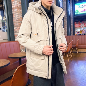 冬季保暖中长款棉衣男 加厚棉服棉袄外套DS619T图片