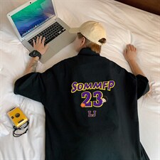 ！夏款港风冰丝衬衣男黑寸衫男白短袖衬衫男DXC283-P30，男装衬衫，电商B371