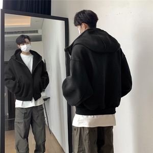 现货 5加厚cleanfit 美式休闲重磅480G短款开衫卫衣TTTB05-P98图片