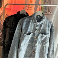 腰果花牛仔外套男春季潮牌ins高街宽松休闲夹克痞帅上衣J8911-P65，男装夹克，星座1008