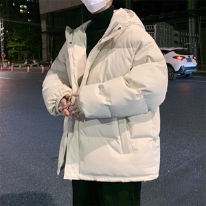 冬季加厚棉衣男潮流休闲棉袄字母印花棉服新款男A266-WT09-P65