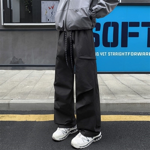 户外登山防泼水褶皱冲锋裤男大码工装裤休闲裤K24123-特P28控58图片