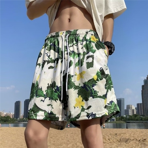 潮牌街头迷彩工装短裤男夏季复古休闲裤DK5527 P22图片