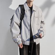 JK8867-P78L-9XL2025秋冬新款大码翻领夹克外套控138，男装夹克，星座109