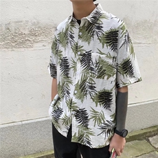 男夏季短袖衬衫潮流帅气休闲衬衫CS011P28，男装衬衫，星座1116-2