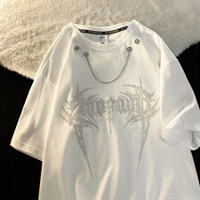 夏季时尚短袖t恤休闲男士青少年潮流印花上衣半袖新款MT3543-P49，男装T恤，星座717