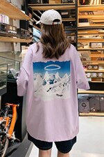 夏季小恶魔印花情侣装三色宽松T恤A071-5510-P25（控38），男装T恤，电商A071