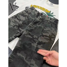 DKT88-批45直播美式高街宽松直筒阔腿长裤子潮，男装休闲裤，星座603-2