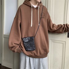 纯棉连帽卫衣男大码运动帽衫宽松薄WY2072-P35加绒款-P40，男装卫衣，电商A040