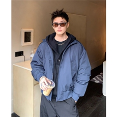 网图现货5w三防水冬季短款棉衣中性夹棉加厚外套男装MY2509特P55，男装棉衣，电商A233-1