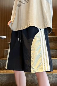 XZ616 夏季新款速干伞兵裤三条杠拼接休闲裤 TY2508 特P25控48图片