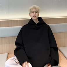 WY604-40美式纯色秋季高级感连帽卫衣，男装卫衣，星座1503