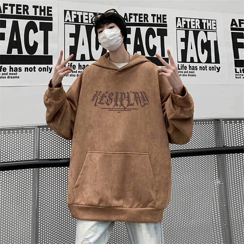麂皮发泡印花卫衣男CY1001-TP55控价78高街潮牌2023连帽外套,男装卫衣,电商A102-1