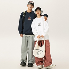 2025秋季新款男装日系潮牌假两件宽松卫衣连帽休闲外套WY596-F76，女装短外套，电商A101（原外27）