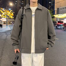 春季新款水洗棉夹克男青少年学生潮流外套GS6768-P75，男装夹克，星座1206（原A206）