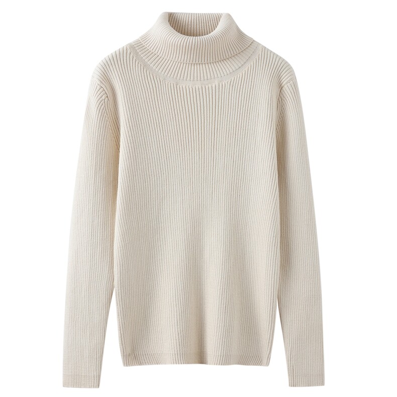 2025年秋季新款百搭男女通款抽条高翻童装针织衫，童装儿童针织衫，斯美雅电商供货