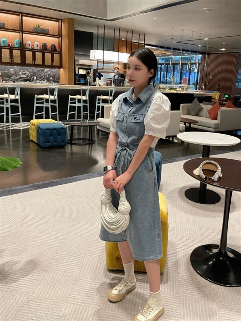 夏季新款连衣裙，女装连衣裙，柚意(7F)