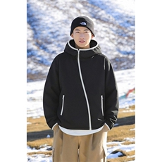 防水冲锋衣夹克港风工装连帽户外登山服男女款C61320-TP4589，男装夹克，电商A102