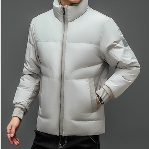 2022男短款中青年白鸭绒时尚加厚保暖休闲羽绒服外套 XY8227-P275图片