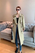 秋季新款长款风衣时尚，女装风衣，YO\VLF雅洛菲